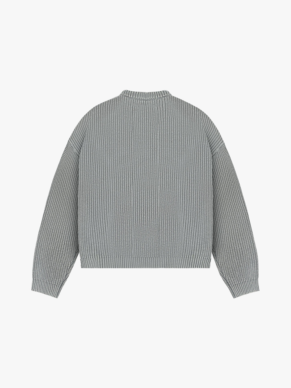 BAYBAYIN KNITTED SWEATSHIRT (GREY)