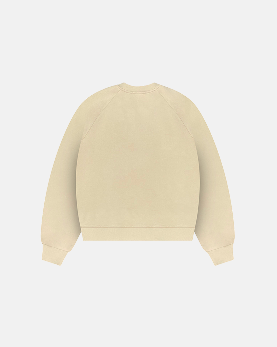 MASCOT PATCH CREWNECK (WASHED CREAM)
