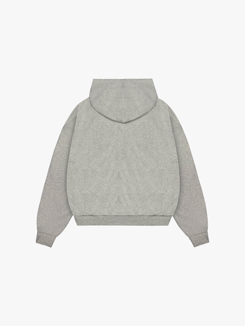 PLAID VARSITY ZIP-UP (GREY)