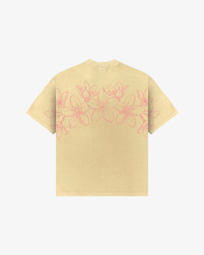 SAMPAGUITA ARCH TEE (TAN)