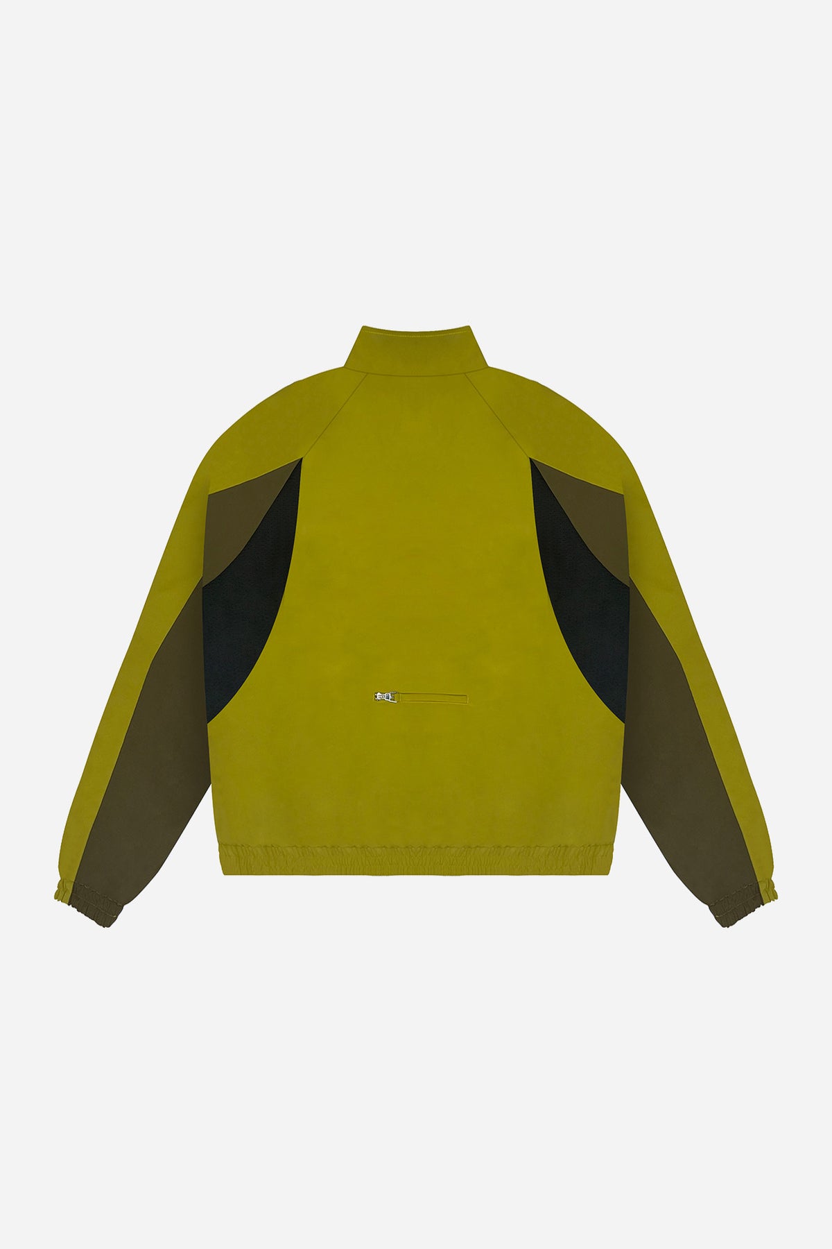 COLORBLOCK WINDBREAKER (MUSTARD/BROWN)