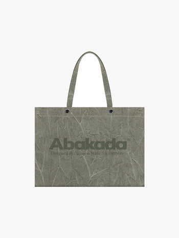 LOGO TOTE BAG (OLIVE)
