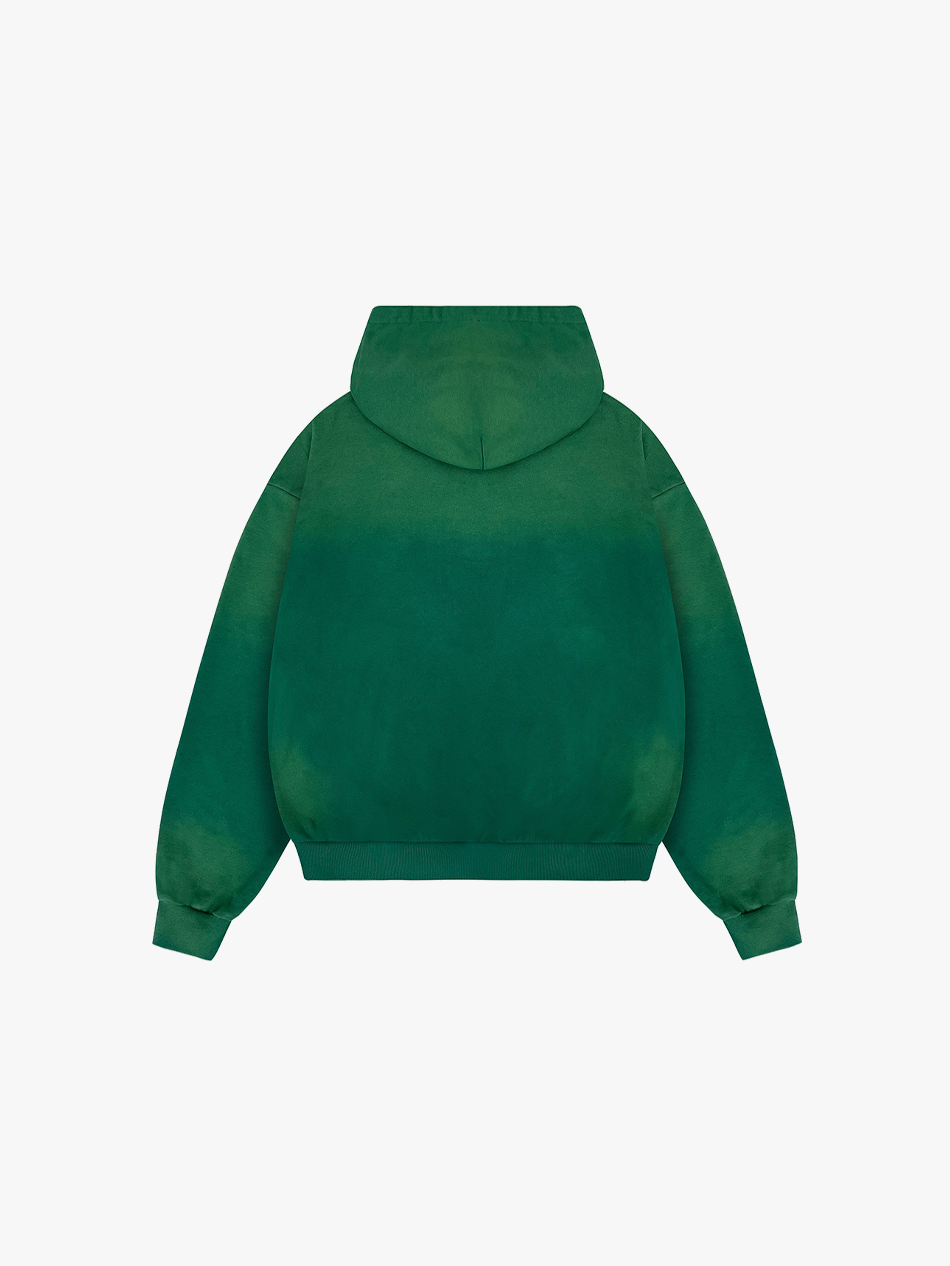PLAID VARSITY ZIP-UP (GREEN)