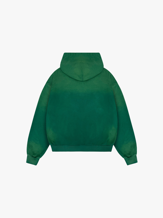 PLAID VARSITY ZIP-UP (GREEN)