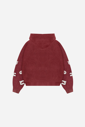 BAYBAYIN SLEEVES HOODIE (RED)