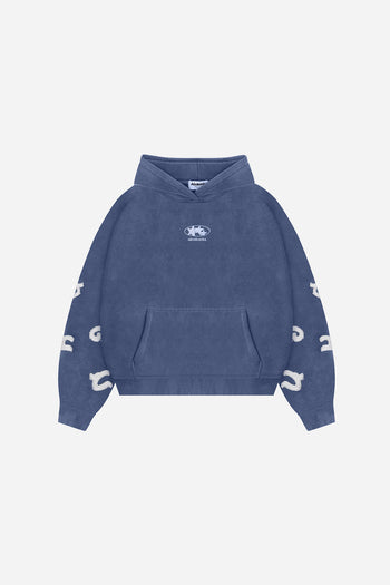 BAYBAYIN SLEEVES HOODIE (BLUE)