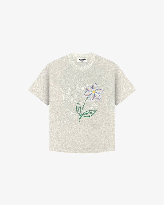 NOT FROM PINAS BABY TEE (GREY)
