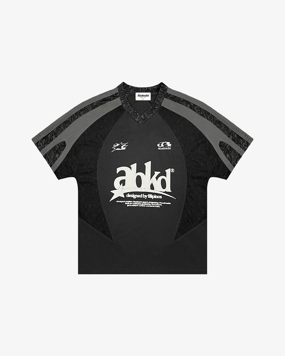 LACED JERSEY V2 (BLACK)