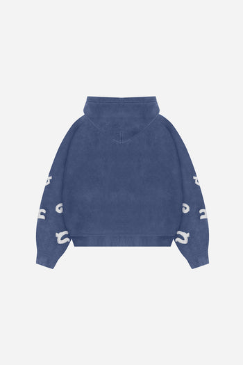 BAYBAYIN SLEEVES HOODIE (BLUE)
