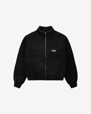 SHERPA FLEECE JACKET (BLACK)