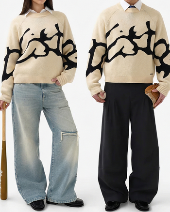 BAYBAYIN KNITTED SWEATER (CREAM)