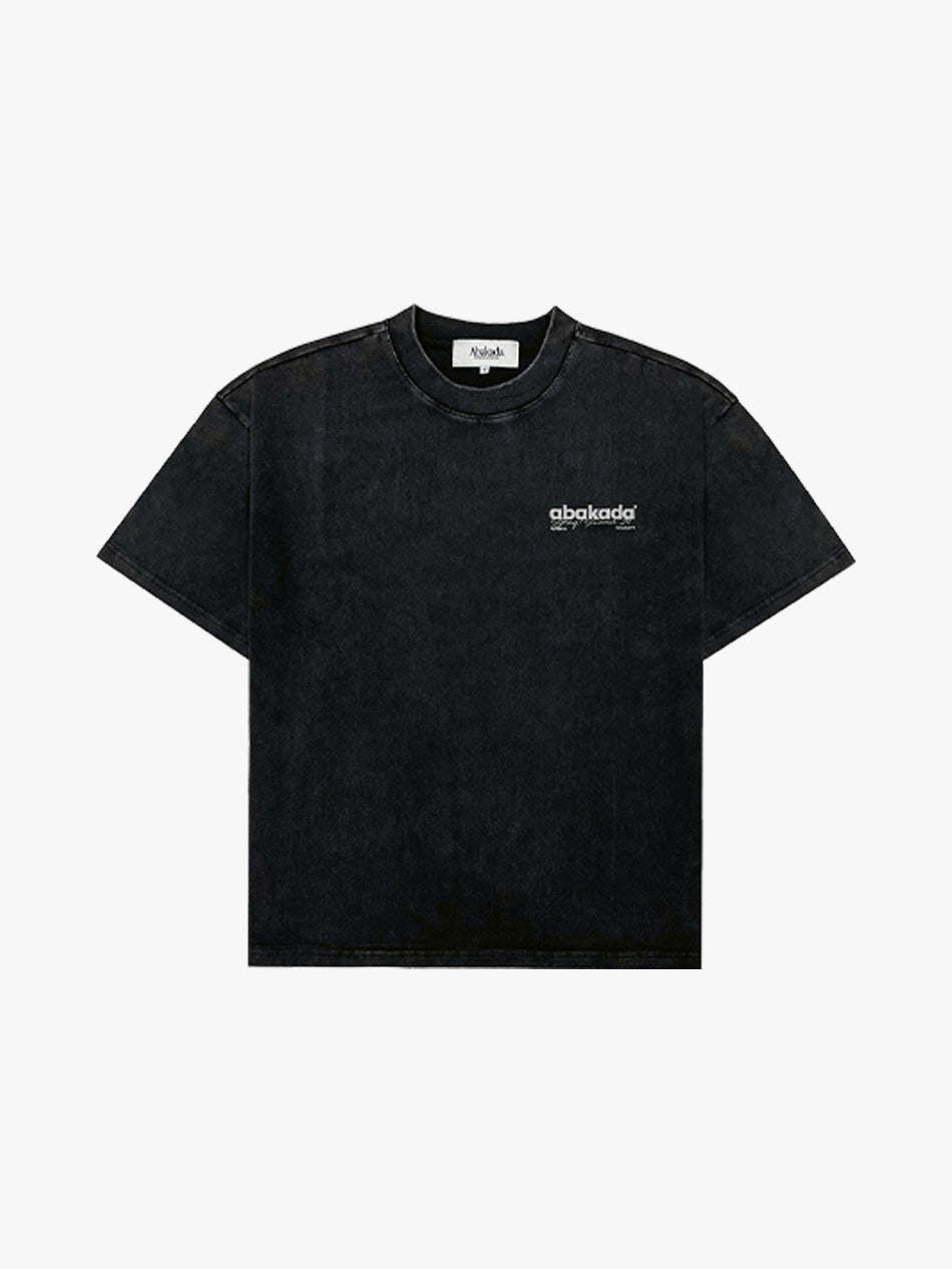 UNIFORM WASHED BAYBAYIN TEES (BLACK)