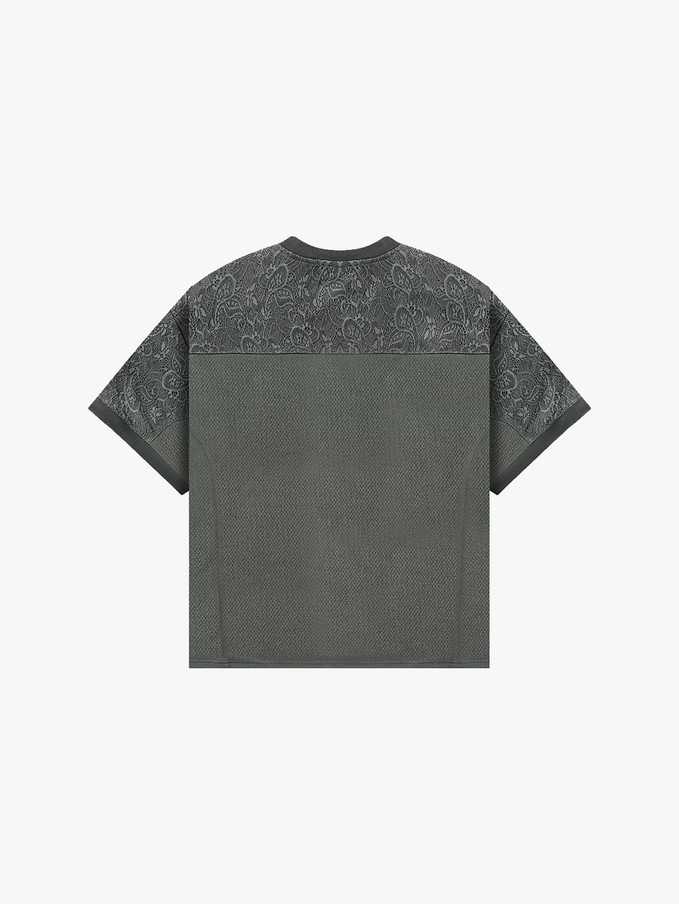BARONG LOGO MESH JERSEY (DARK GREY)