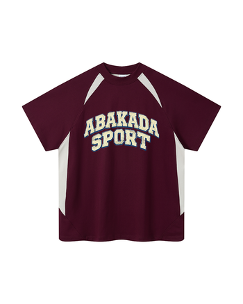 SPORT LOGO TEE (MAROON)