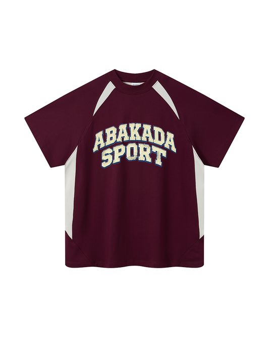 SPORT LOGO TEE (MAROON)