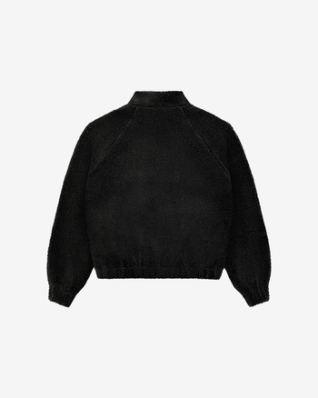 SHERPA FLEECE JACKET (BLACK)