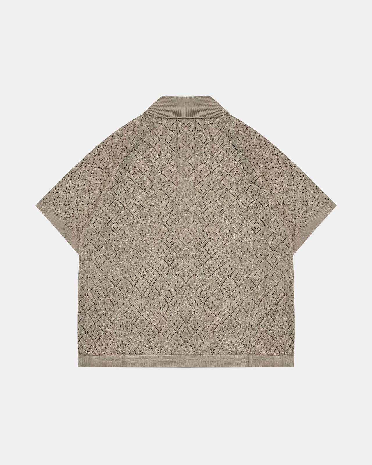 KLASIKO KNITTED BUTTON-UP (KHAKI)