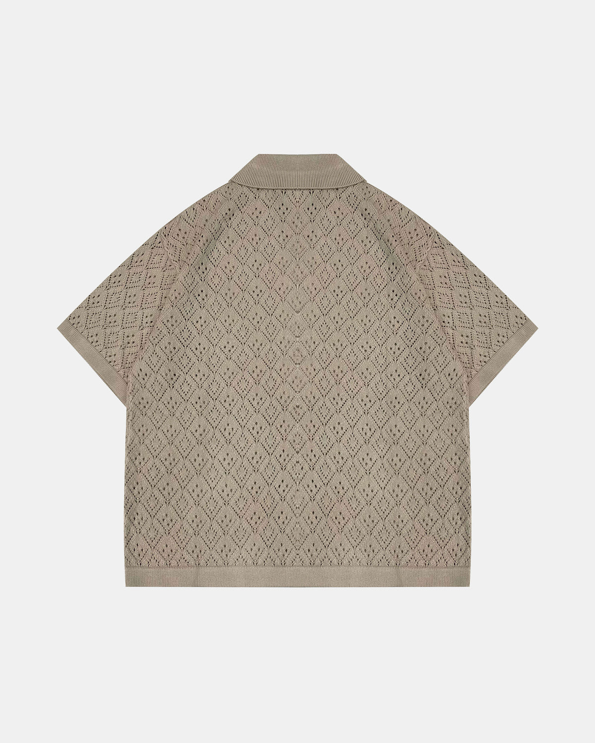 KLASIKO KNITTED BUTTON-UP (KHAKI)
