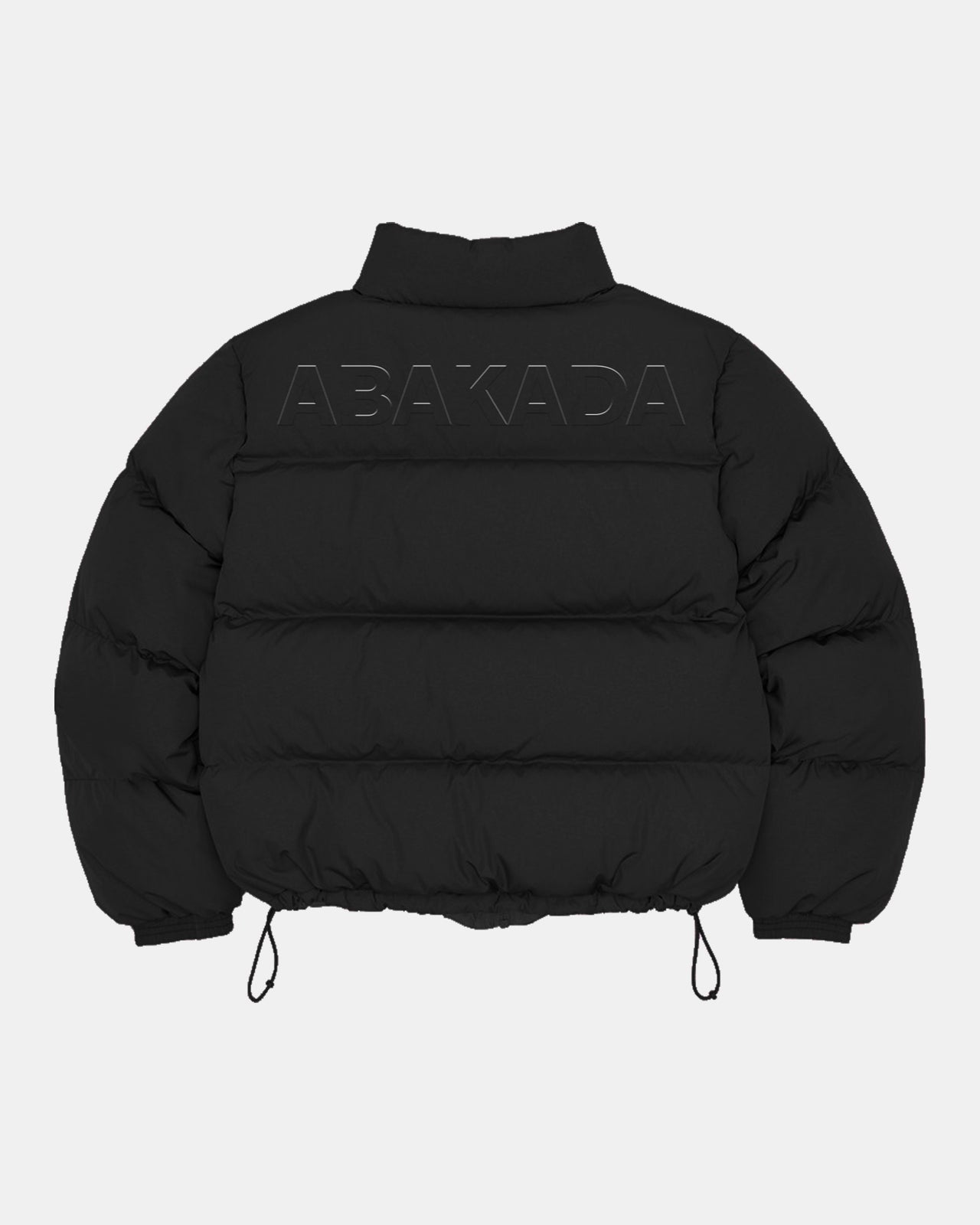 Reversible Puffer Jacket (Black/Grey)