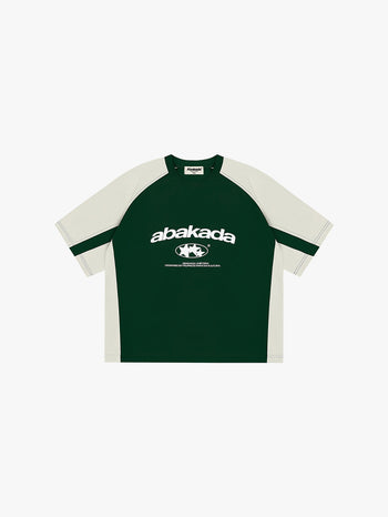 +63 COLORBLOCK TEE (GREEN/WHITE)