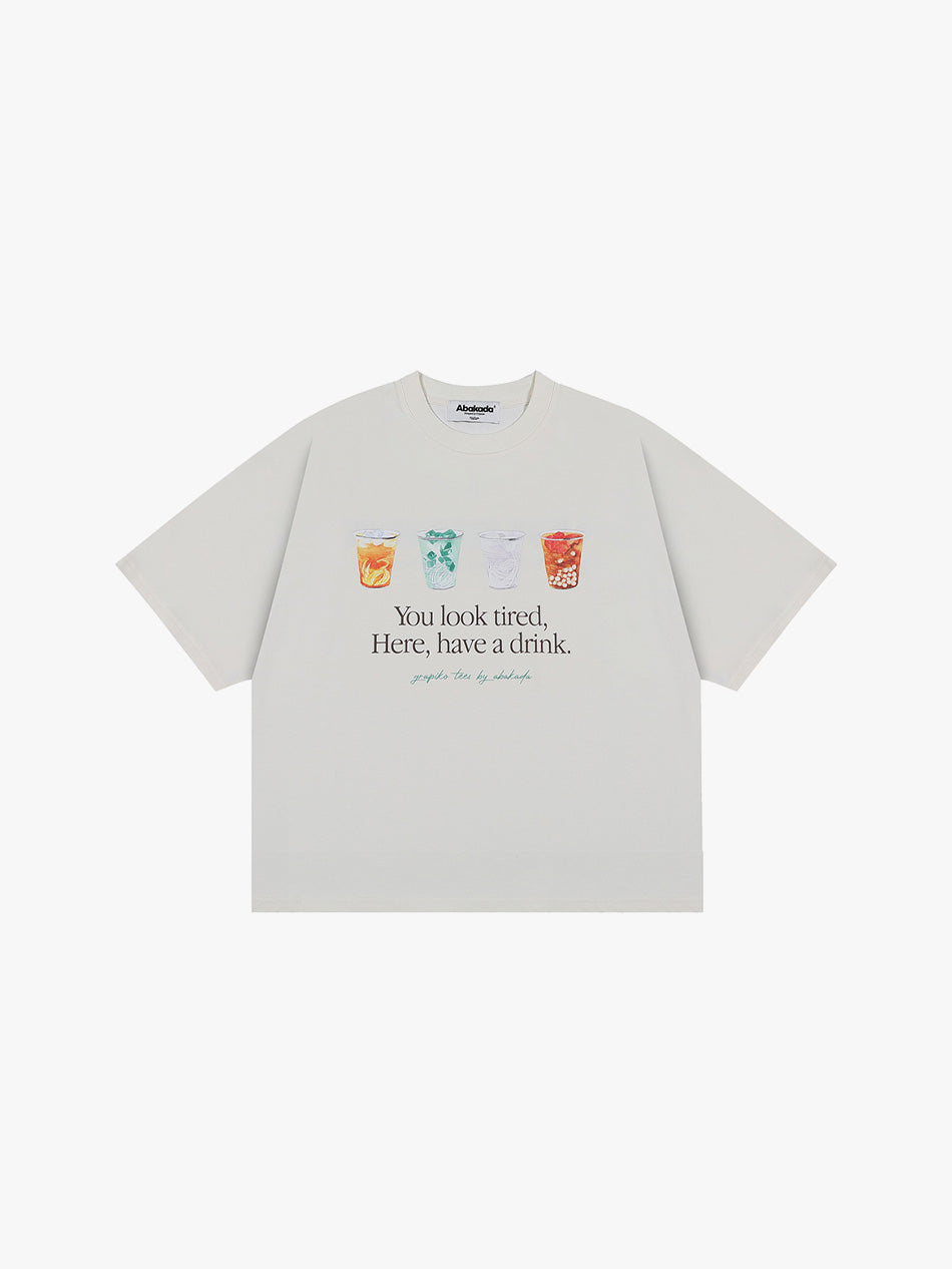 SUMMER GRAPIKO TEES (GREY)