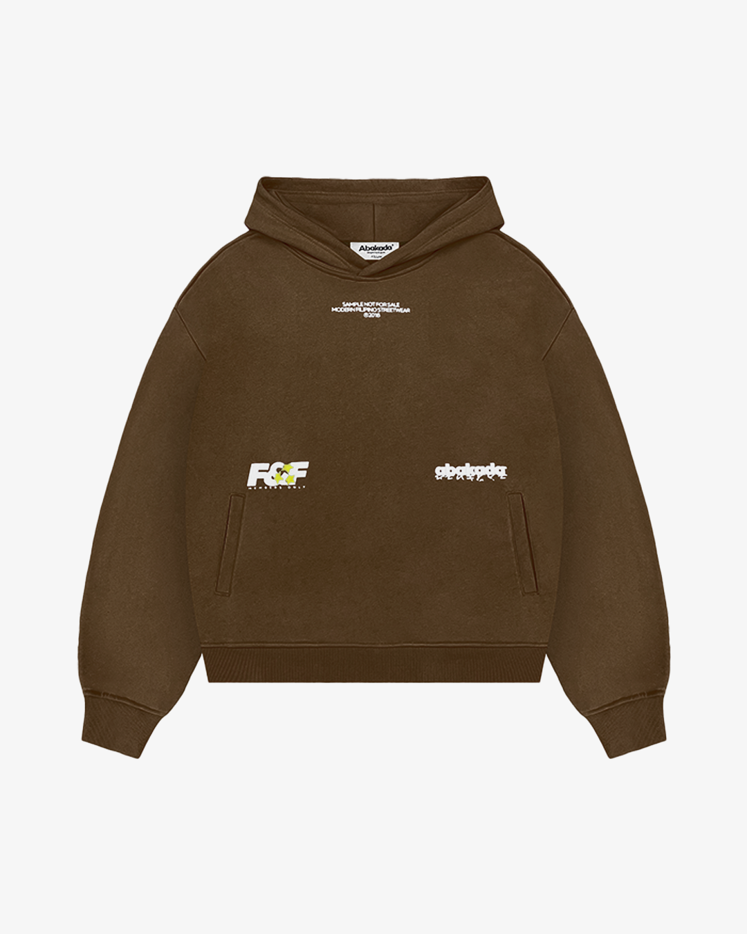 FRIENDS & FAMILY HOODIE (BROWN)