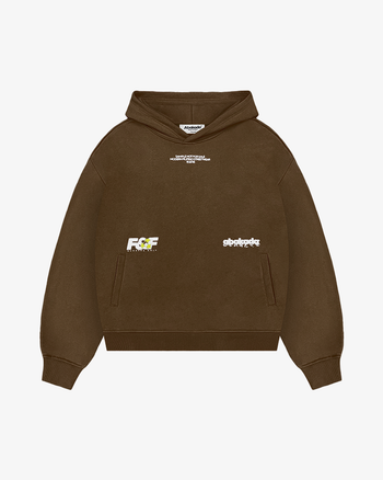 FRIENDS & FAMILY HOODIE (BROWN)