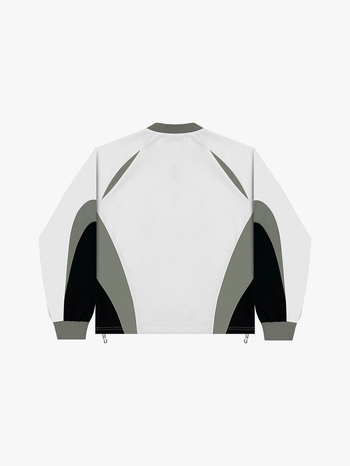 COLORBLOCK LONGSLEEVE (WHITE/GREY)