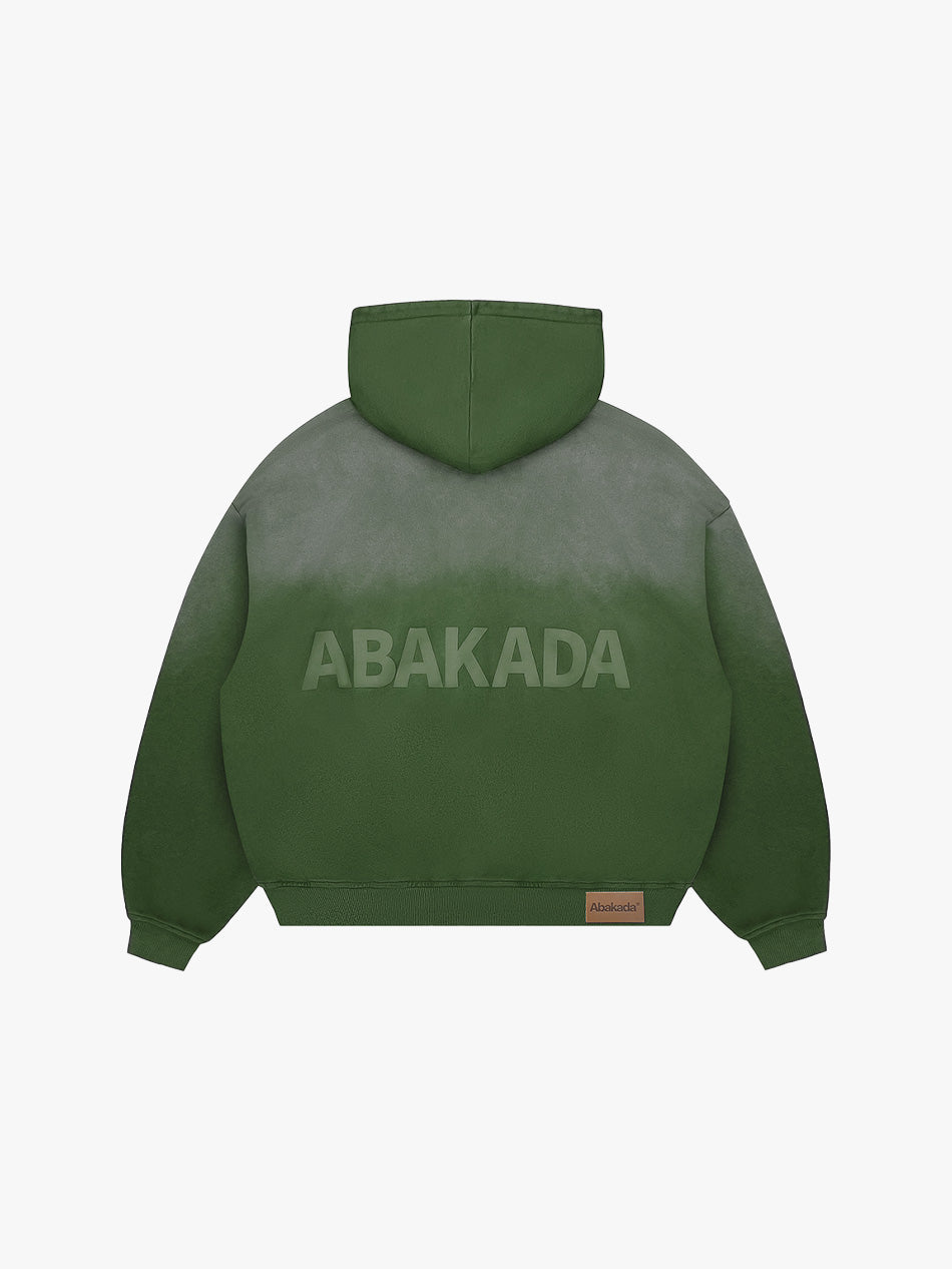 GRAFFITI BAYBAYIN ZIP-UP (WASHED PANDAN)