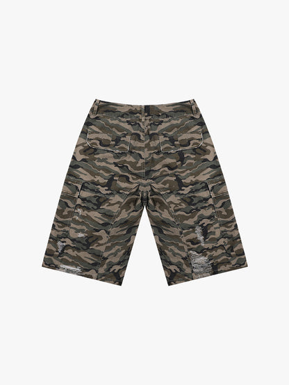 CAMO MONOGRAM JORTS