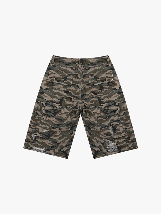 CAMO MONOGRAM JORTS