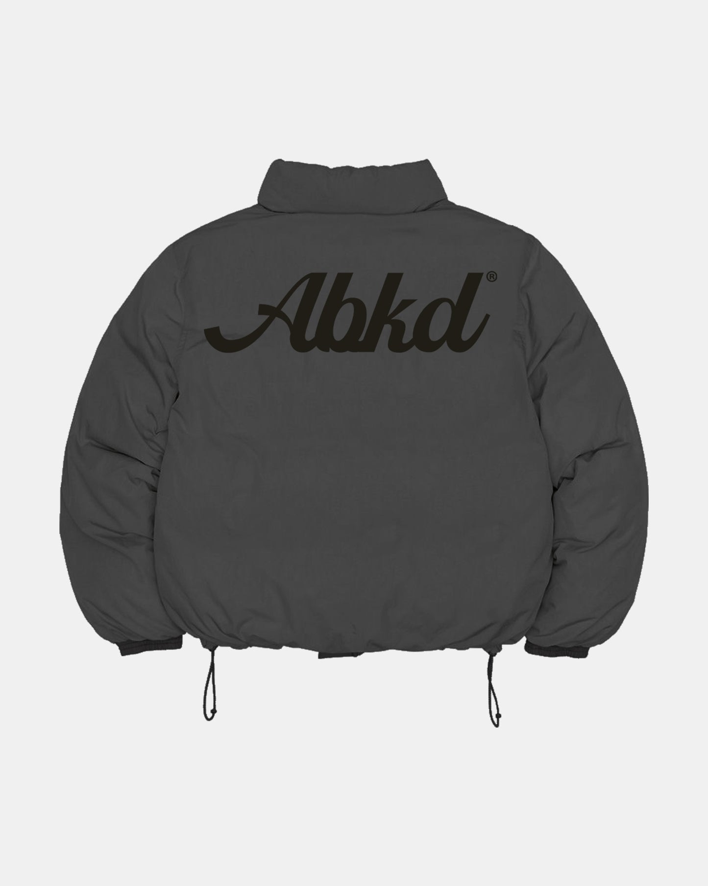 Reversible Puffer Jacket (Black/Grey)