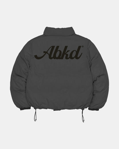 Reversible Puffer Jacket (Black/Grey)