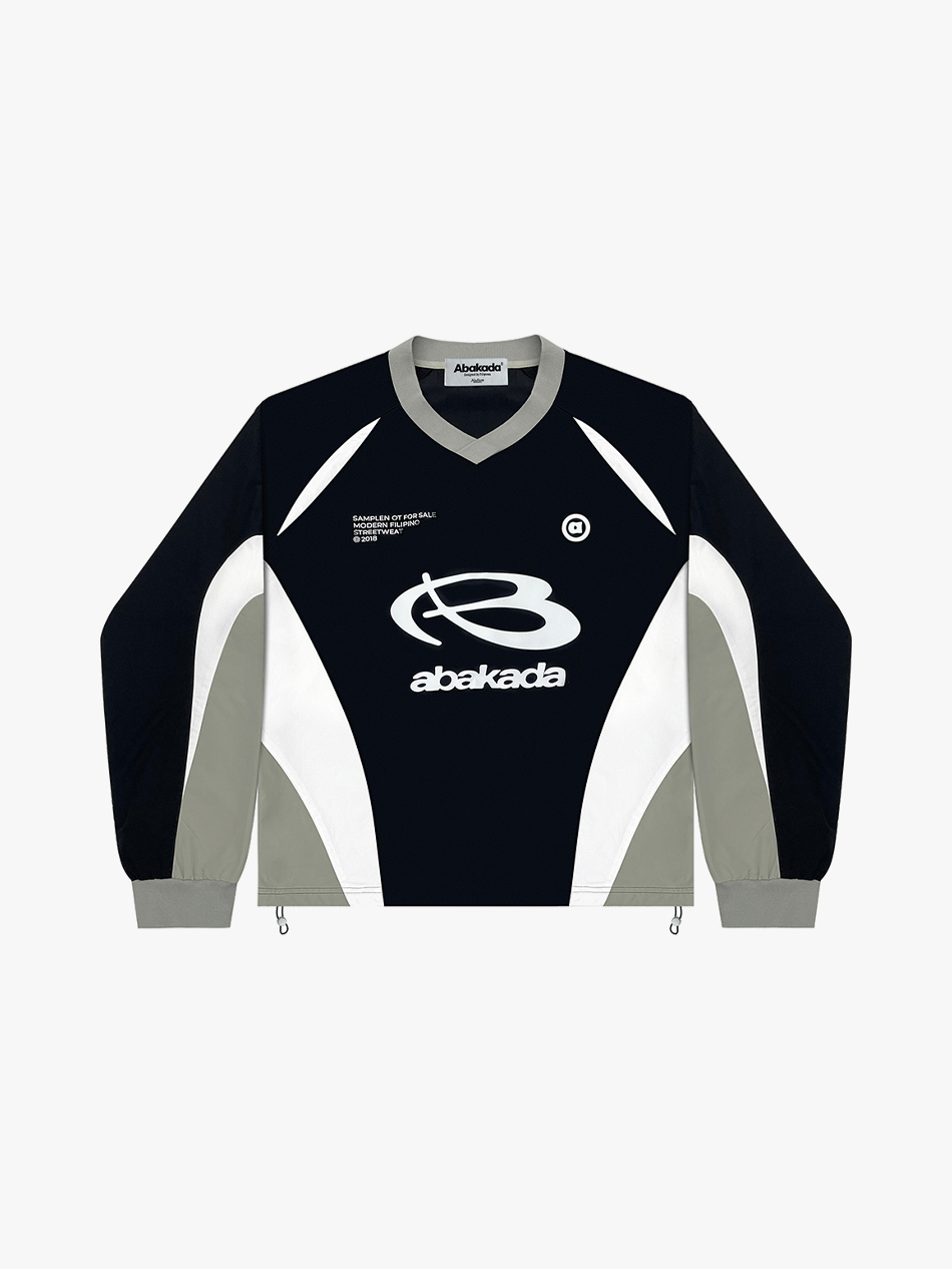 COLORBLOCK LONGSLEEVE (BLACK/GREY)