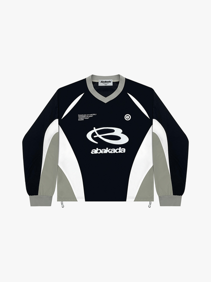 COLORBLOCK LONGSLEEVE (BLACK/GREY)
