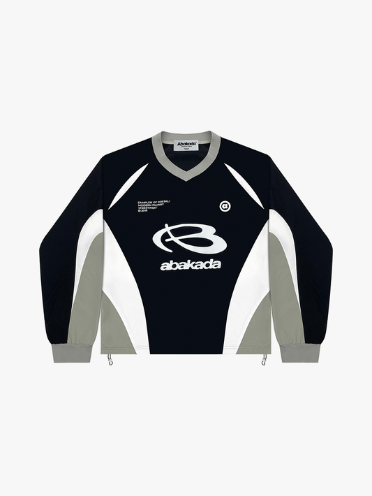 COLORBLOCK LONGSLEEVE (BLACK/GREY)