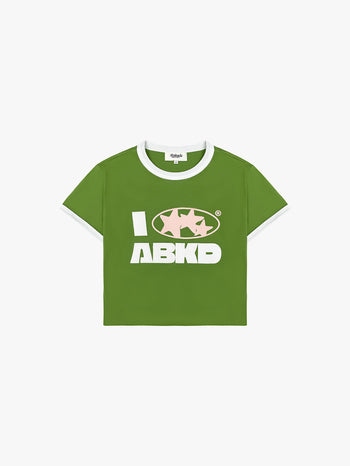 RAGLAN BABY TEE (GREEN)