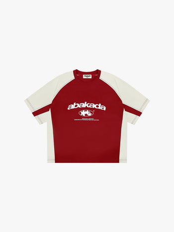 +63 COLORBLOCK TEE (RED/WHITE)