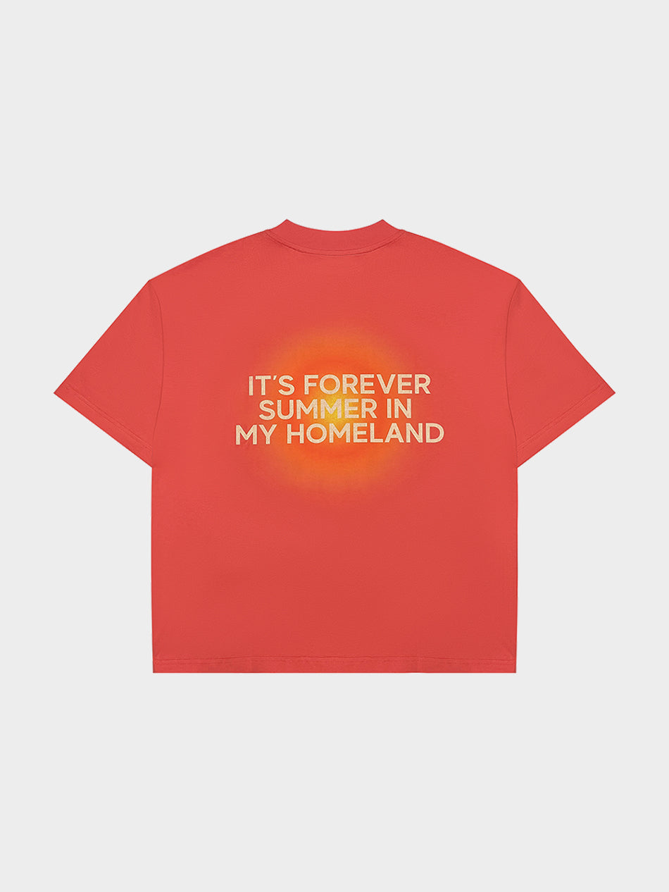 FOREVER SUMMER TEES (SALMON)