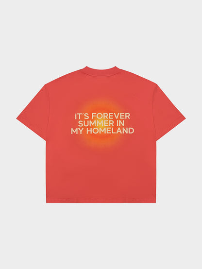 FOREVER SUMMER TEES (SALMON)