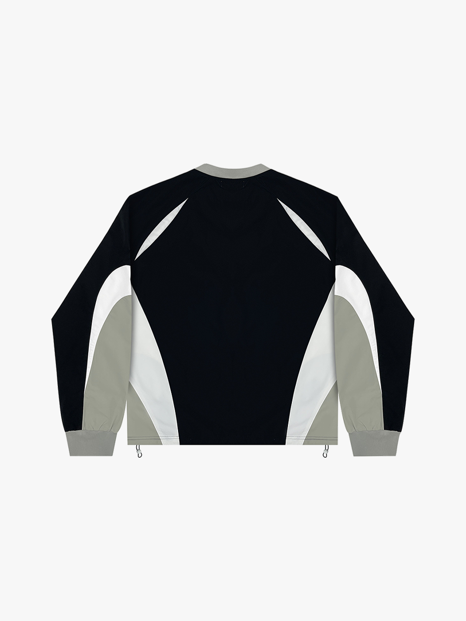 COLORBLOCK LONGSLEEVE (BLACK/GREY)