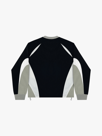 COLORBLOCK LONGSLEEVE (BLACK/GREY)