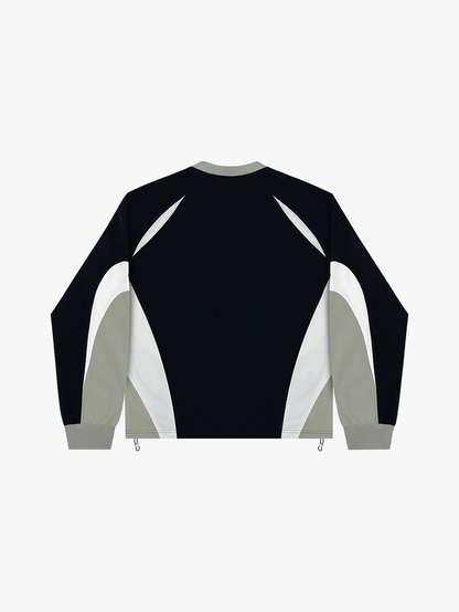 COLORBLOCK LONGSLEEVE (BLACK/GREY)