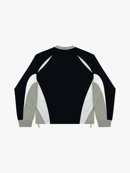 COLORBLOCK LONGSLEEVE (BLACK/GREY)