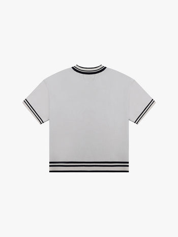 +63 KNITTED FOOTBALL JERSEY V2 (WHITE)