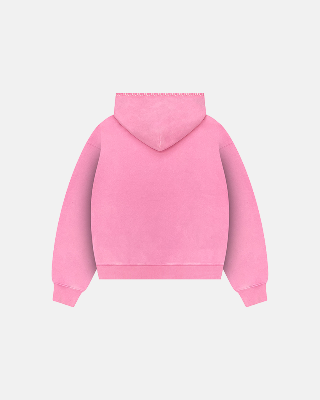 WEAVE STITCH HOODIE (PINK)