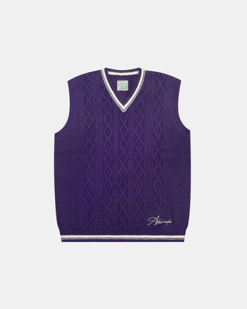 KNITTED VEST (UBE)