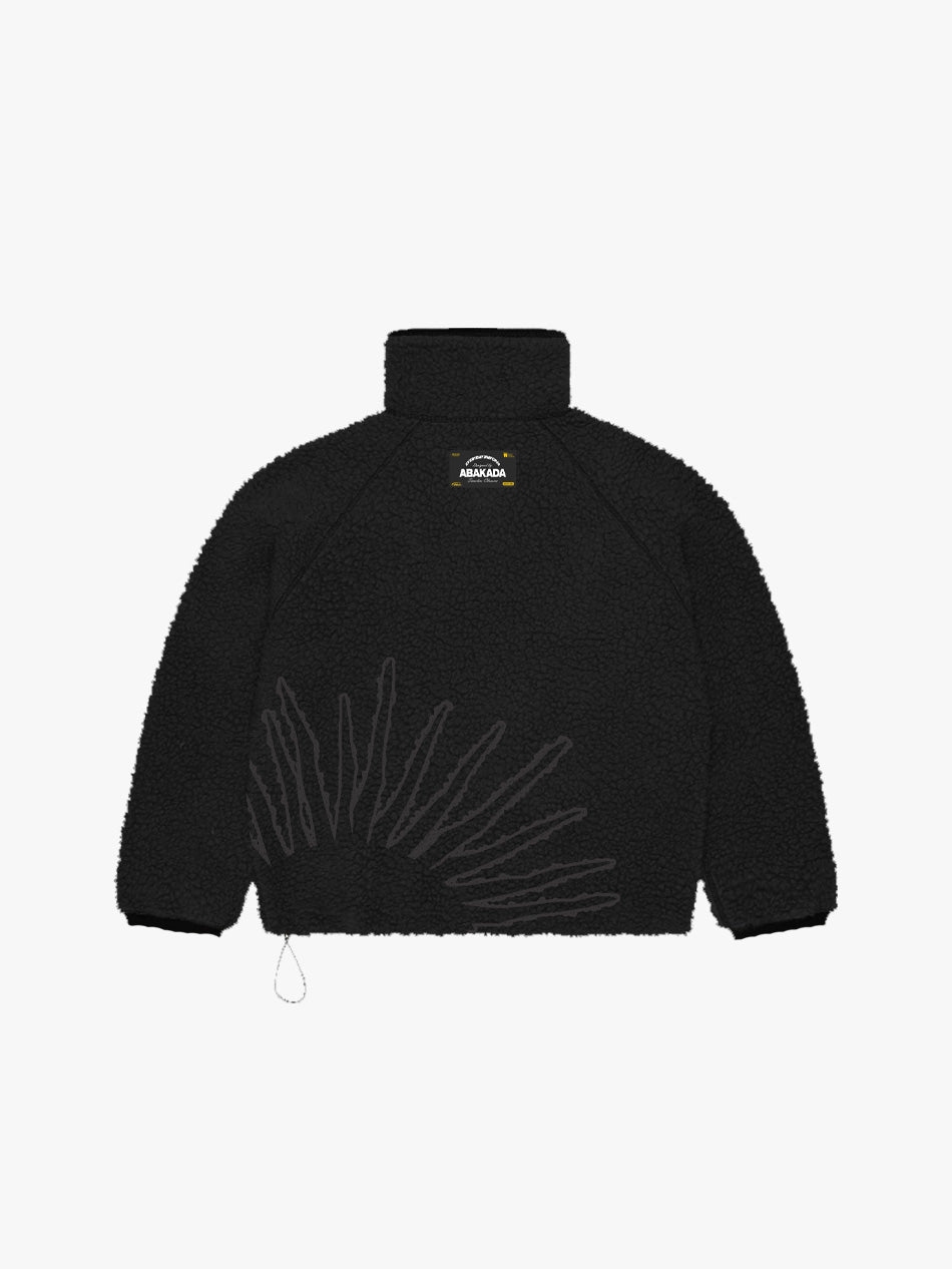 SUN SHERPA FLEECE (BLACK)