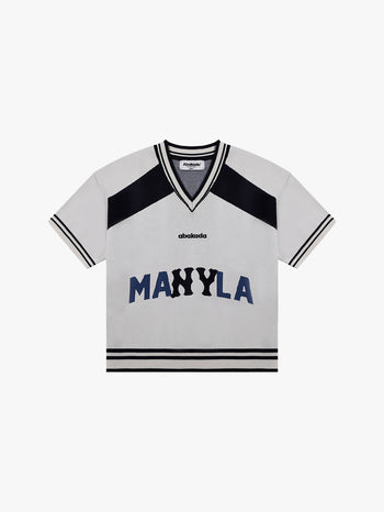 +63 KNITTED FOOTBALL JERSEY V2 (WHITE)