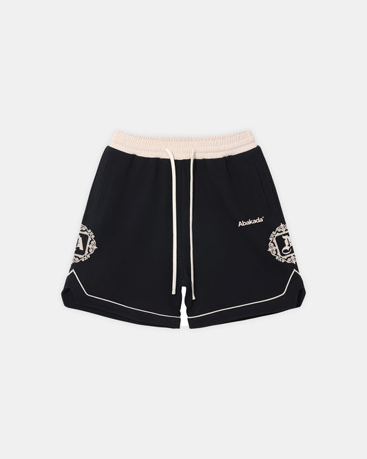 Monogram Woven Shorts (Black)